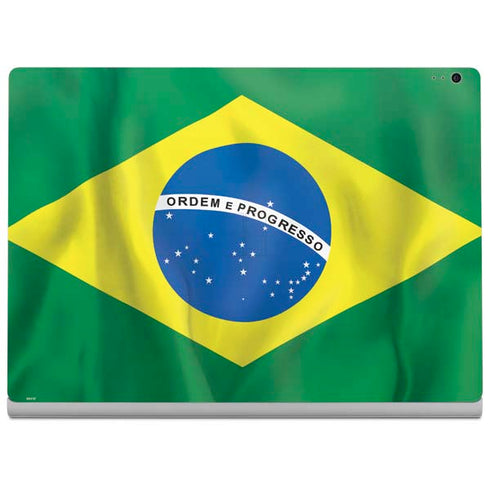 Brazil Flag Surface Book 2 15in Skin